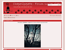Tablet Screenshot of chaperlipopette.com